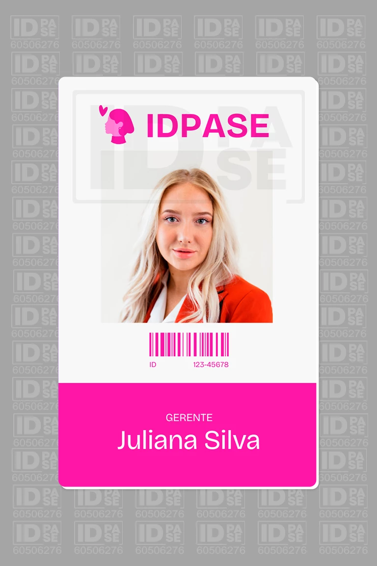 Credenciales PVC para empresa